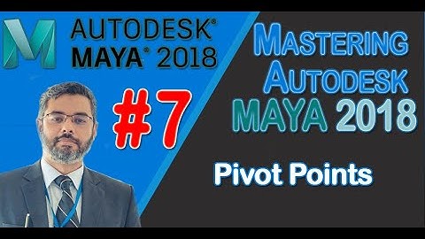 Autodesk Maya Pivot Points | Autodesk Maya Modeling tutorial | Autodesk Maya Full Course L#7