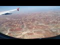 Larnaca beutiful approaching and landing Aeroflot A321 Cyprus