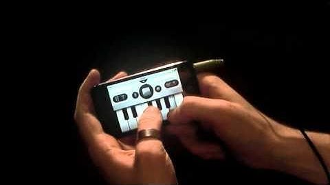 iPocket Synth - iphone application Demo 03