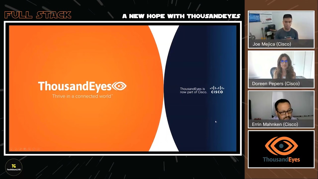 TechGlamLIVE - Thousand Eyes Digital Experience Monitoring