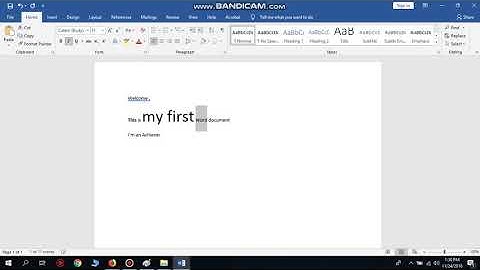 MS Word Basics in Tamil #Guvi