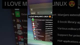 Quando basta un click da terminale anziché usare il mouse. #manjaro #desksetup #pctips #linux