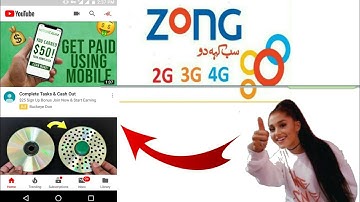 How to zong unlimited internet 100% working proof k sat