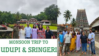 Monsoon Trip to Udupi, Sringeri & Kuvempu Kavi Mane in 2023 | Tirthahalli Karnataka Part 3 | Vlog 32