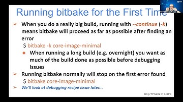“Introduction to the Yocto Project and Bitbake, Part 2” by Behan Webster