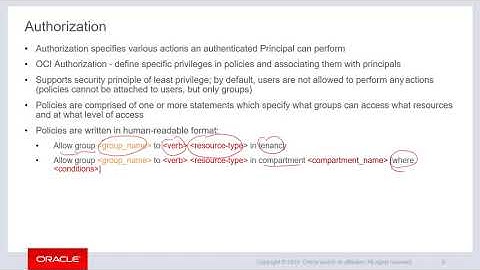OCI Level 100 - Identify and Access Management