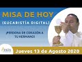 Misa de Hoy Eucaristía Digital Jueves 13 de Agosto 2020 l Padre Fabio Giraldo