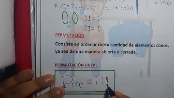 RM (Analisis combinatorio I - Permutacion)