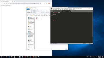 HTML Tutorial #2 Creating Your First Webpage