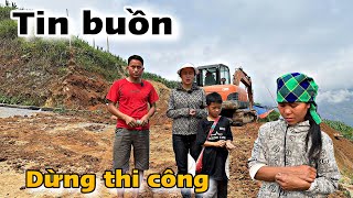 “TIN BUỒN “ TIẾN ĐỘ ĐÀO NỀN NHÀ CHỊ CHUNG 6 MẸ CON PHẢI DỪNG LẠI