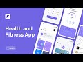 Health and Fitness App - FlutterFlow | Exercise App Tutorial Flutter