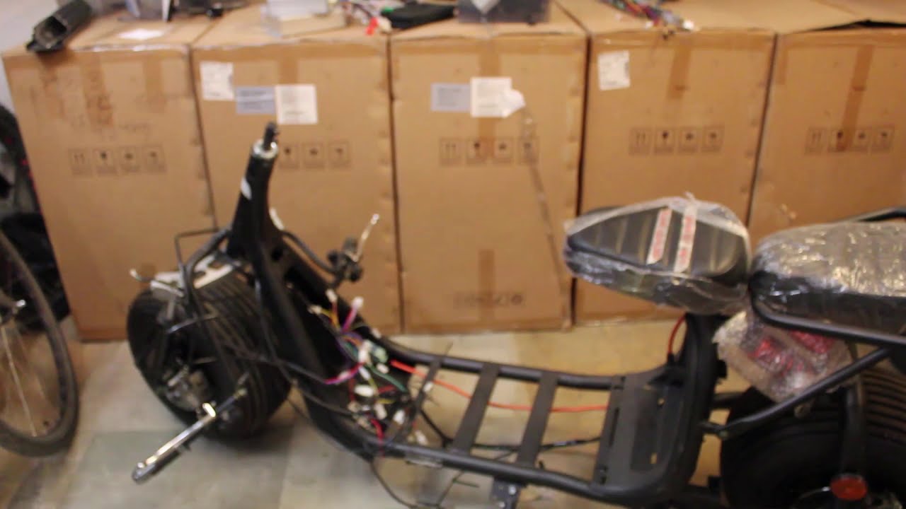 Bygg din egen City Coco - Corona Projekt - 60V elscooter/fatglider/fatbike