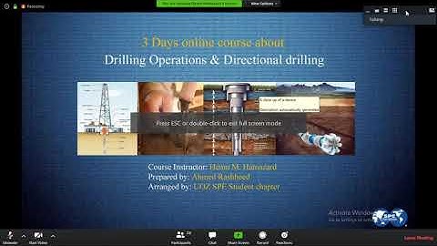 Drilling operations /Lecture 1