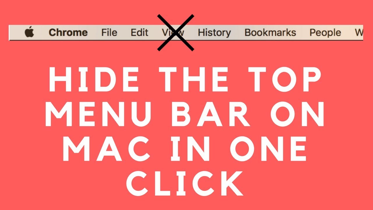 Full Guide To Understanding The Menu Bar in Chrome