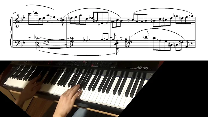 12-Tone Rhythm Change (12 tone composition, piano music)