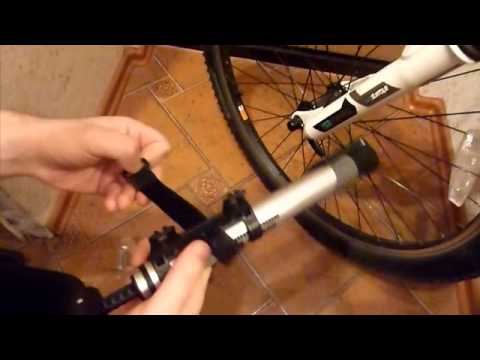 portable bicycle tire pump