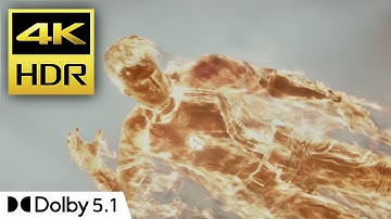 Deadpool & Wolverine (2024) - Human Torch vs. Pyro [4K HDR - Dolby 5.1]