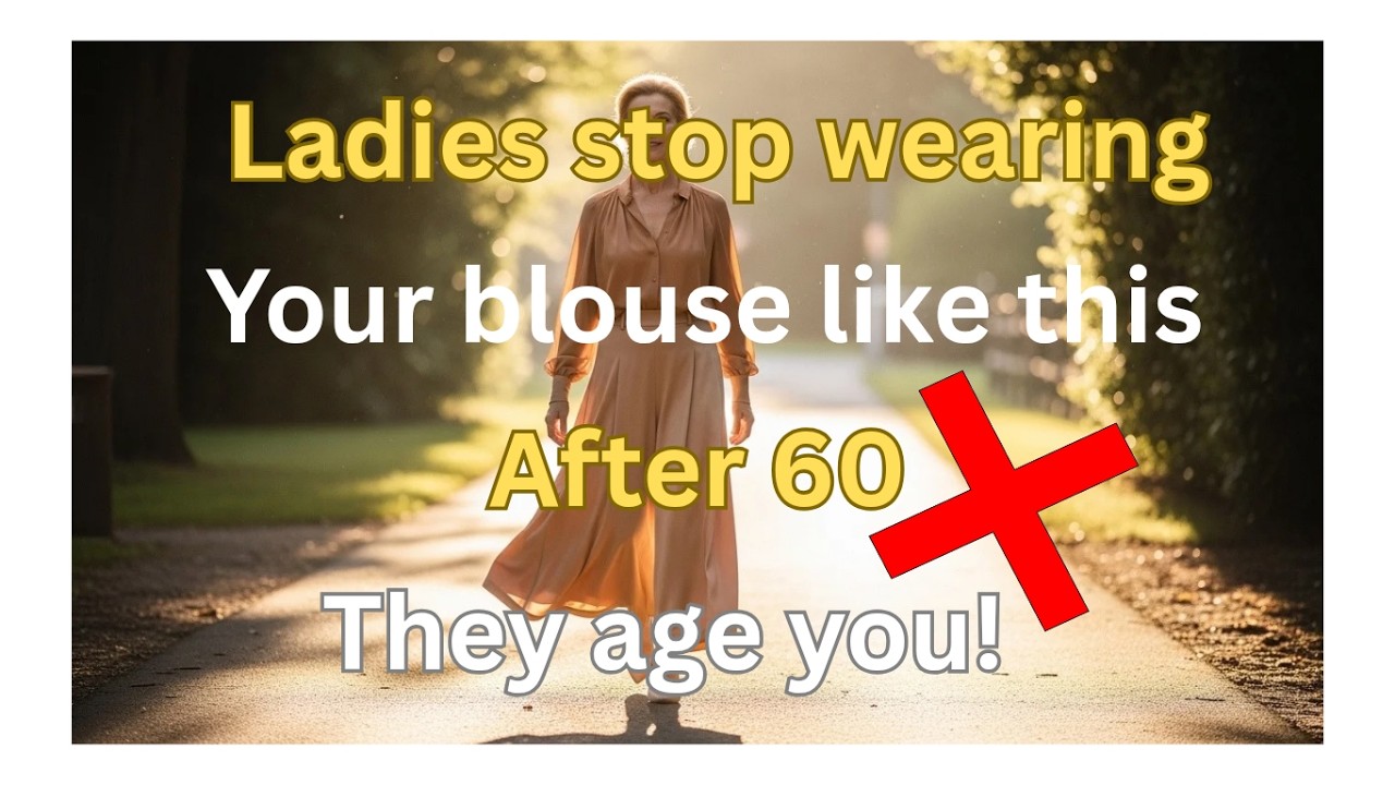 7 blouse mistakes women over 60 should stop making now!