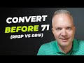 Understanding The RRSP To RRIF Conversion