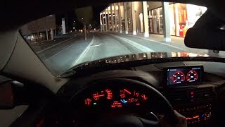 2019 BMW 440i Gran Coupe - city night drive - POV