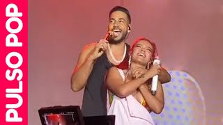 KAROL G y ROMEO SANTOS en Puerto Rico | Presentación Completa desde Estadio Hiram Bithorn