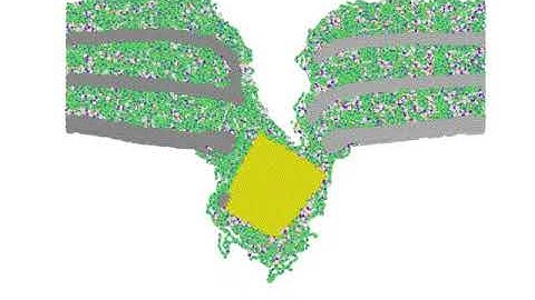 Dynamic penetration resistance of nanoscale multilayer polymer/metal films