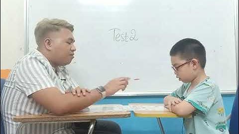 Minh Nhật - P1I - Test 2 - Hệ thống Anh ngữ quốc tế Nemo - Tiếng Anh trẻ em 4-15 tuổi.