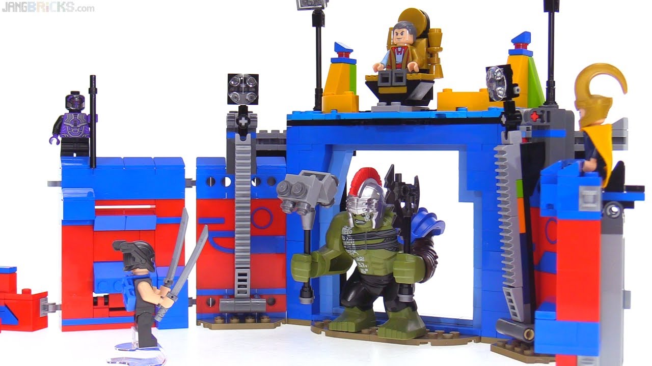 LEGO Thor vs. Hulk Arena Clash set review! Thor: Ragnarok set 76088 -  YouTube