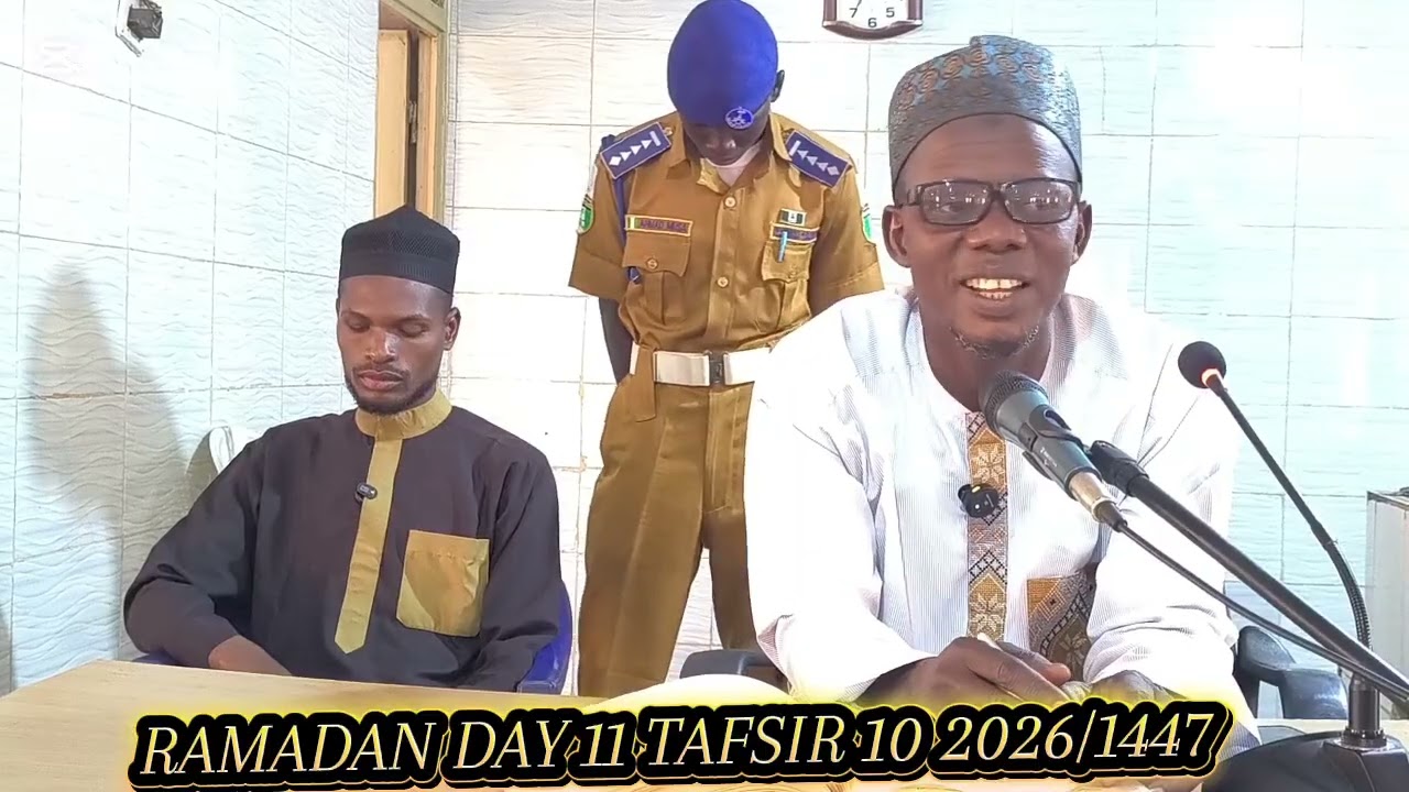 Ramadan day 11 Tafsir 10 By Imam Sanusi Idris Gayan