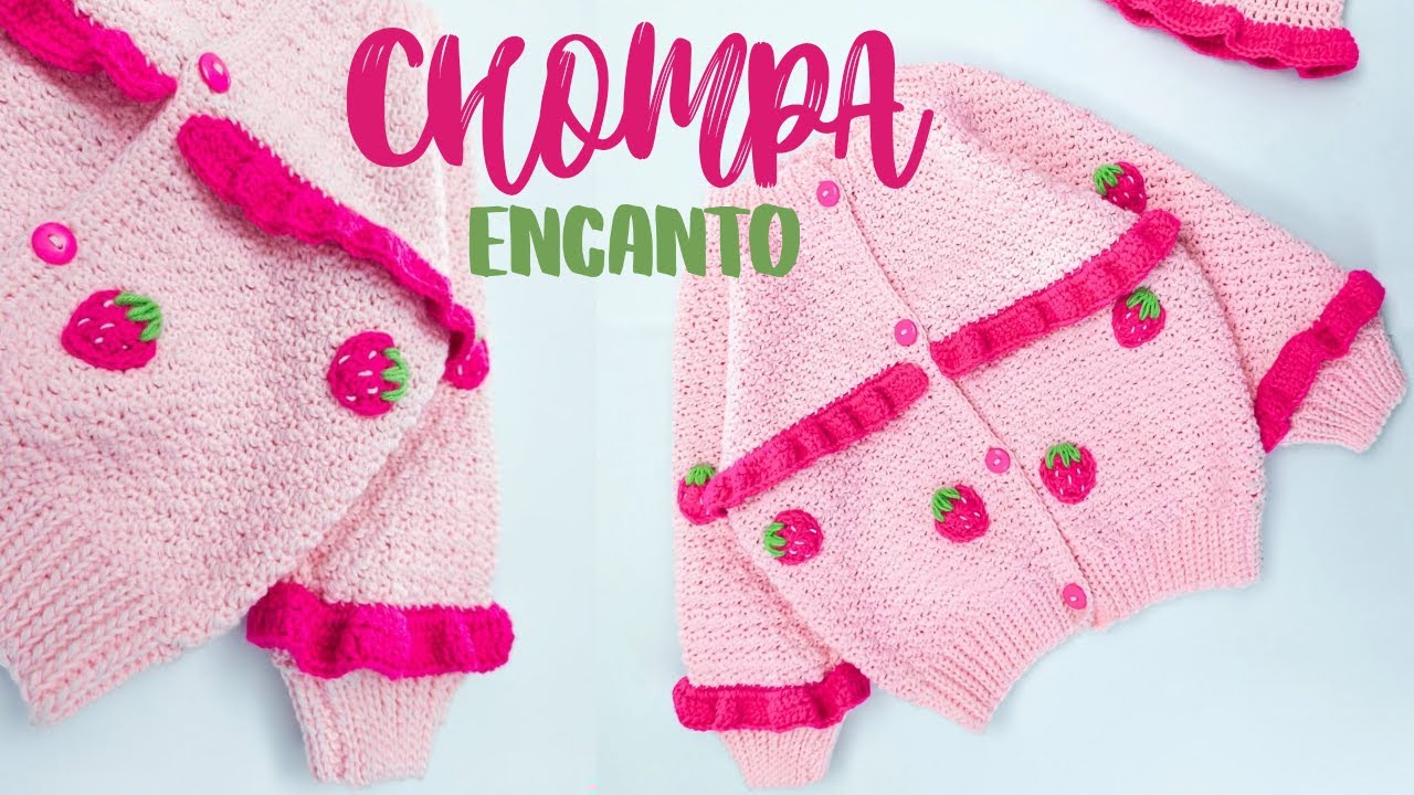 Chompa Encanto 💕 ¡Te vas enamorar! Tejida a crochet 🧶 (Adáptalo a todas las tallas)