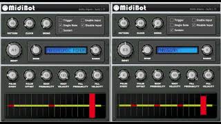 Dueling MidiBots Dueling MidiBots