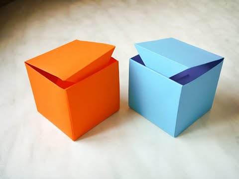 Kağıttan Kutu Yapımı- Video 56