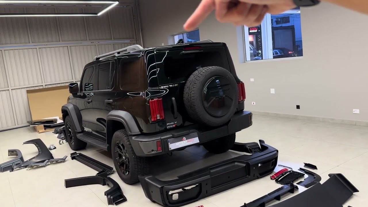 GWM Tank300 - apresentação kit Full Brabus - wide body G63