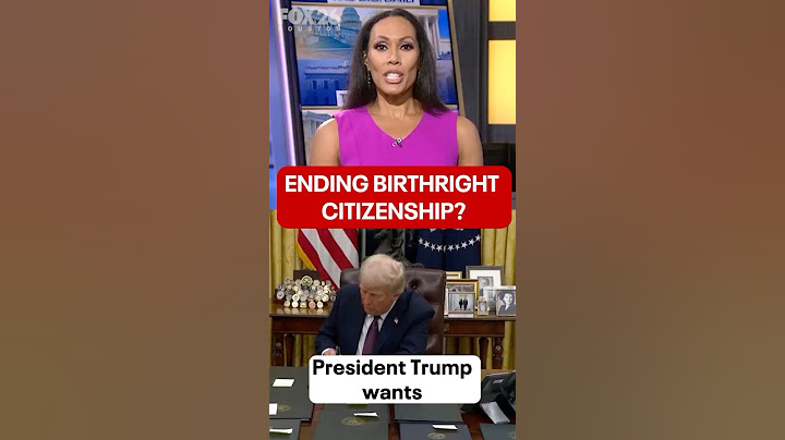 Can President Trump end birthright citizenship? Supreme Court hearing
