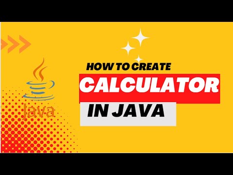How to make a calculator in java - YouTube