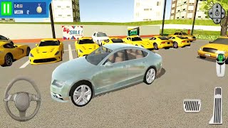 Audi A8 2022 Driving In City #2 – Multi Level Parking 6 | Android Gameplay screenshot 1