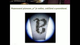 Mikroskopické Pozorovanie Písmena A.