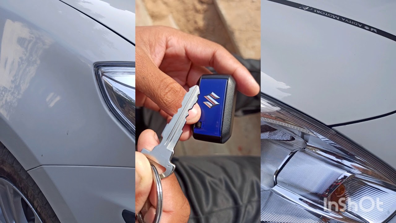 New Bs6 Swift zxi 2021 physical key and remote ️Swift lovers - YouTube