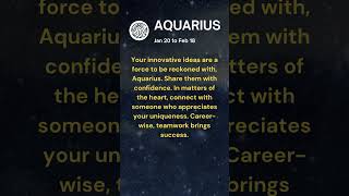 Aquarius Daily Horoscope: Your Cosmic Guide to a Fantastic Day! #Aquarius #horoscope