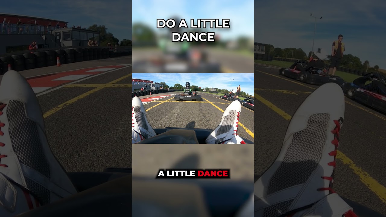do a little dance #racing #karting #whiltonmill #gokarting #kartracing #racingkart