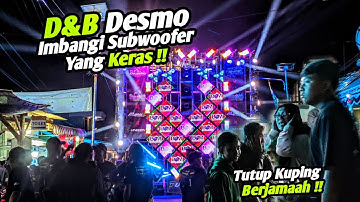 Ediann ‼️D&B Desmo Atasi Subwoofer Sebanyak ini Di Gampingan❗