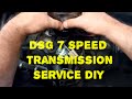 How to Transmission Service DQ200 DSG 7 Speed OBH7 0AM OCW  Gear Oil Change & Mechatronic Oil Change