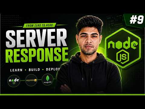 Understand Server Response in Nodejs | Headers & Data Types