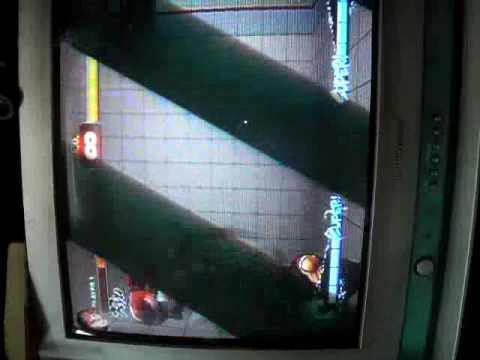 SA→斜め下強蹴→強武神旋風脚  →スパコン:Guy(  ガイ)