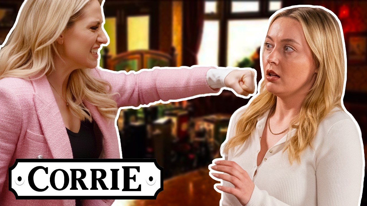 Eva Brutally Attacks Megan To Protect Sam | Coronation Street - YouTube