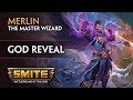 SMITE - God Reveal - Merlin, the Master Wizard