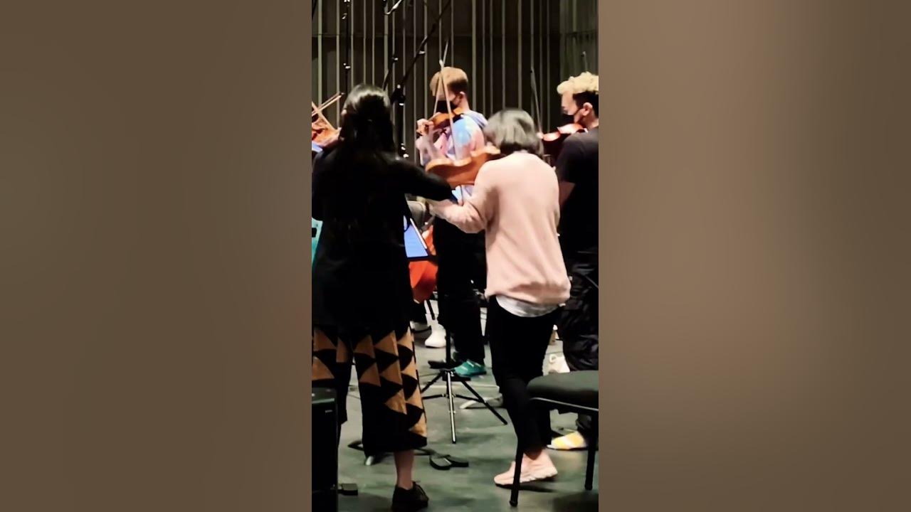 Crazy birds! Recording BTS #maxrichter #vivaldi #spring #recording