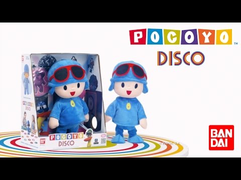 MUÑECO POCOYO DISCO DE BANDAI - JUGUETES PANRE