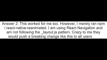 App crashes using stack-navigation after upgrading from SDK 49 to 51 in react native expo