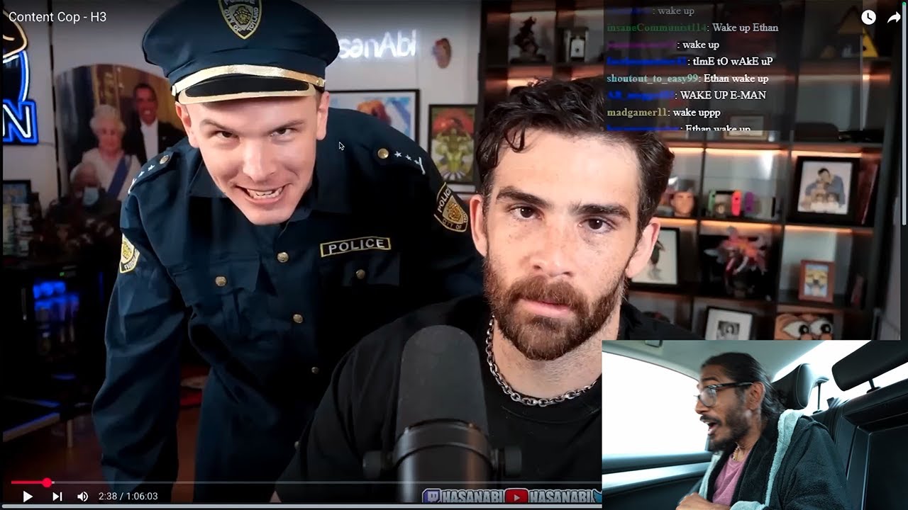 Reacting to H3 CONTENT COP *I haven't been online in years*